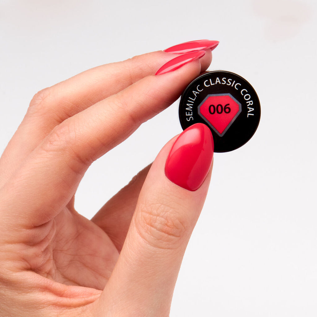 006 Semilac Classic Coral 7ml