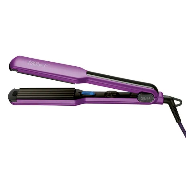 Plancha Profesional 3 Placas Intercambiables Lila