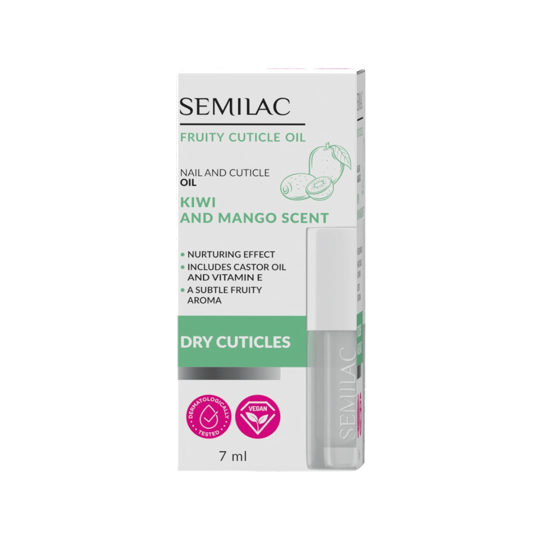 Semilac Aceite de cutículas Kiwi Mango 7ml
