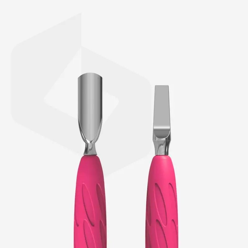 Empujador Staleks con mango de silicona UNIQ 10 TIPO 5