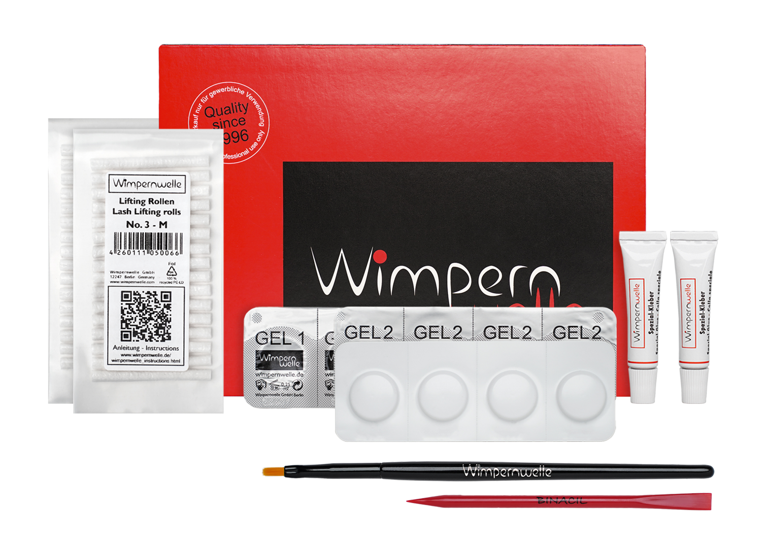 Kit Permanente de Pestañas Wimpernwelle - 24 sesiones