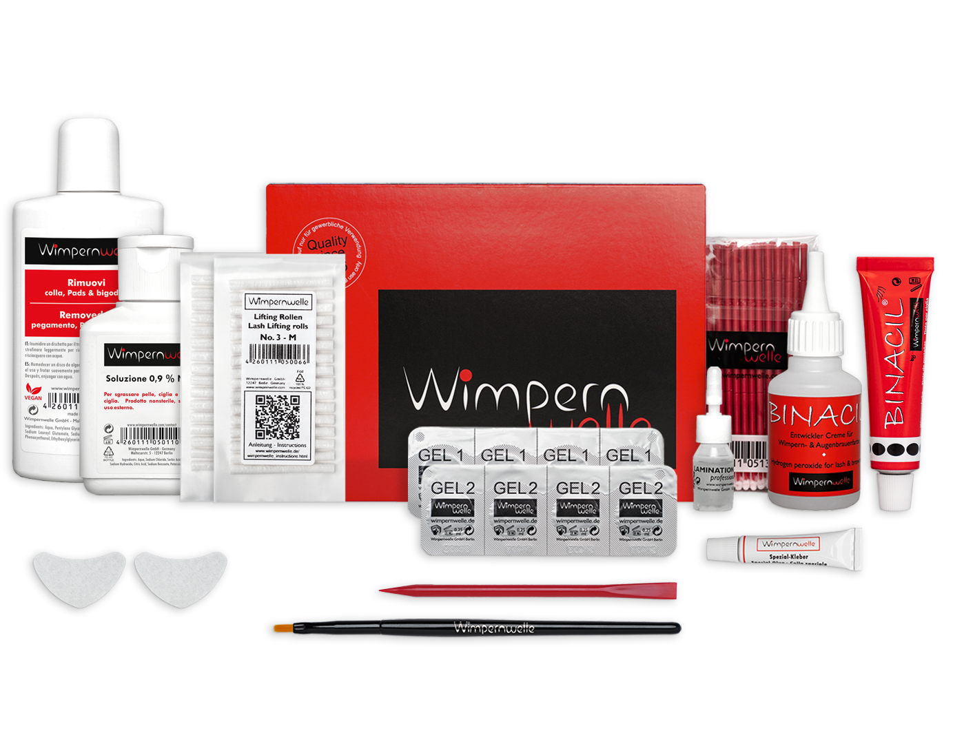 Kit Permanente de Pestañas Starter Wimpernwelle -24 sesiones