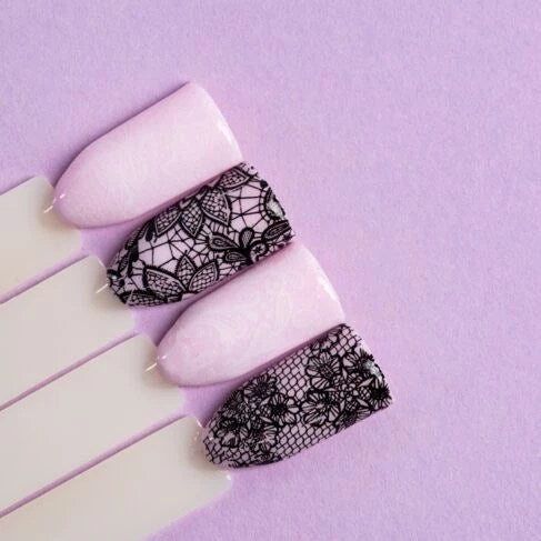 23 Foil Semilac White Lace