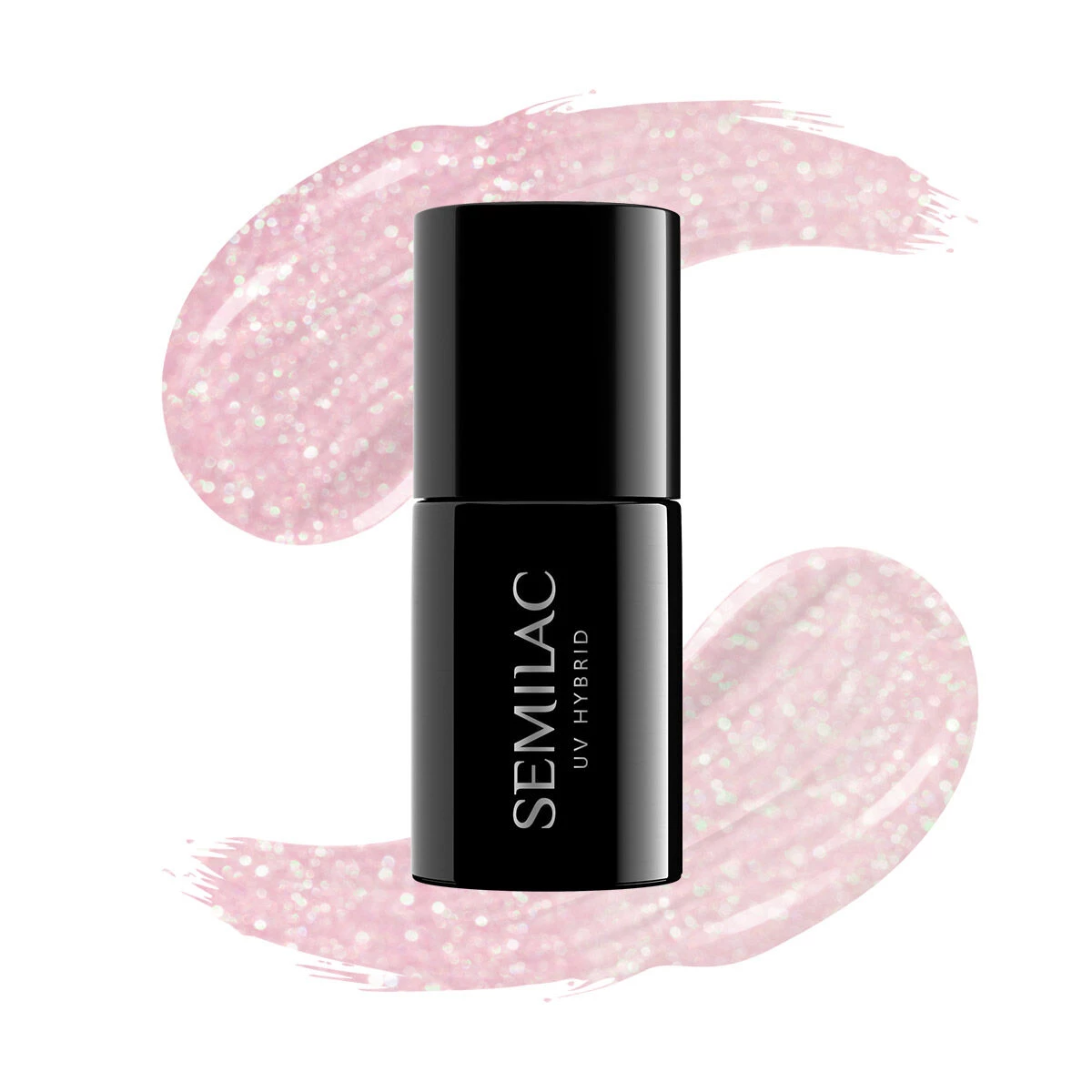 164 Semilac Pink Crystals 7ml
