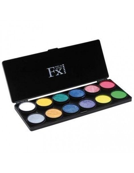 Paleta FxAguacolor perlados y neón