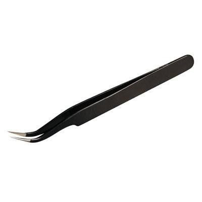 Pinza curva coloca pestañas