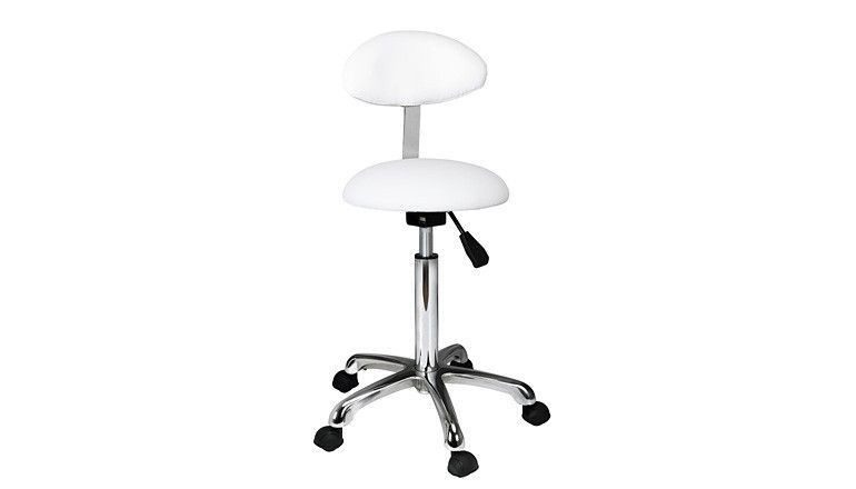 Taburete semiesfera con respaldo ovalado Practi+