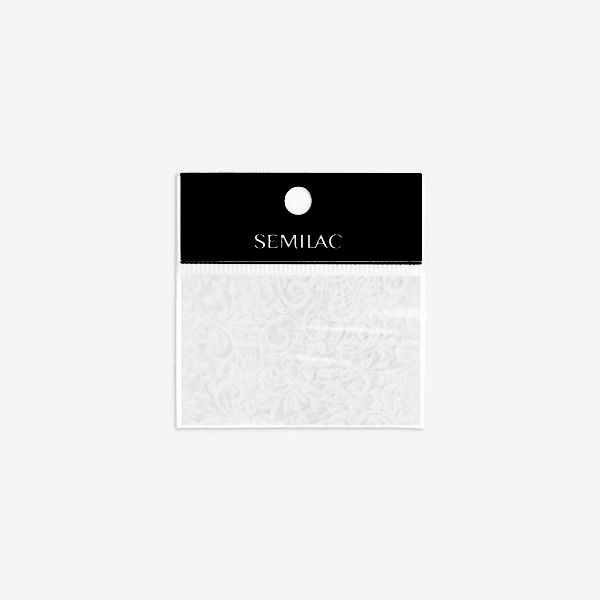 13 Foil Semilac White Lace