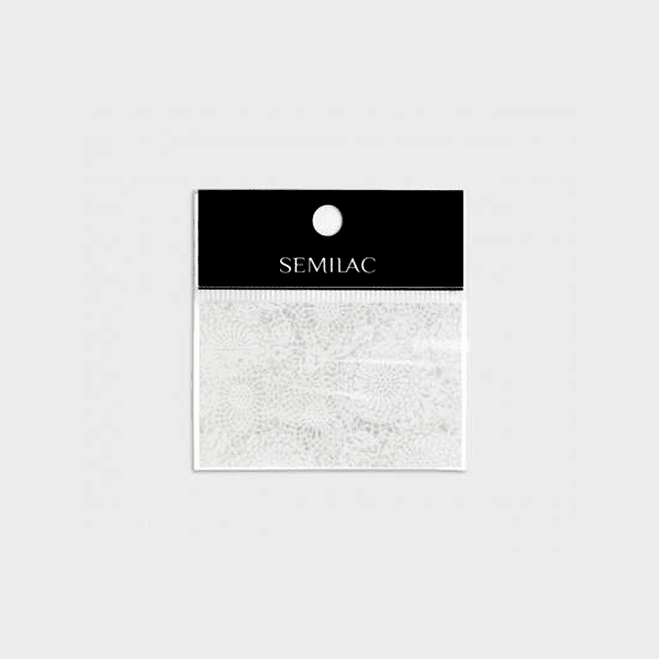 14 Foil Semilac White Lace