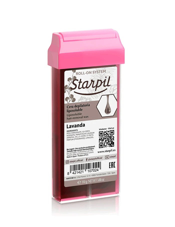 Caja Cera Roll-on Starpil Lavanda 110g - 20 unds