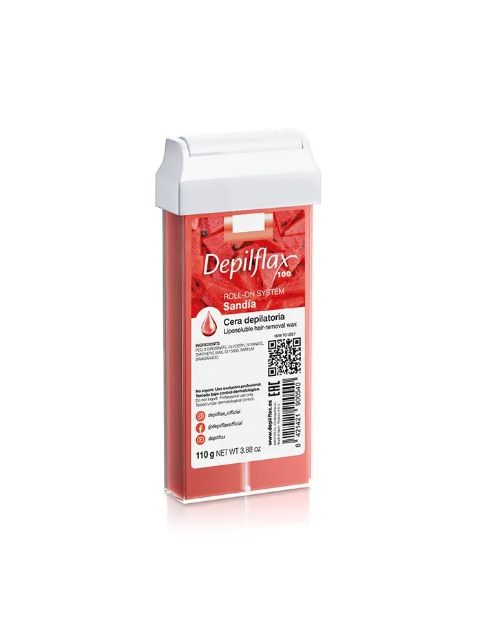 Caja Cera Roll-on DEPILFLAX Sandia 110g - 20 unds