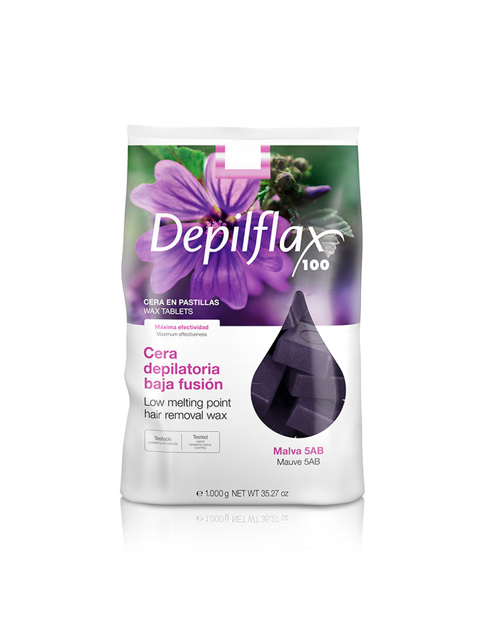 Cera Cremosa baja fusión Malva Depilflax 1000g