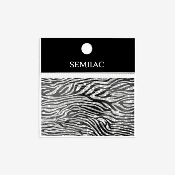 20 Foil Semilac Wild Animals White Tigress