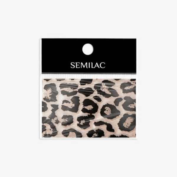 21 Foil Semilac Wild Animals Classic Leopard