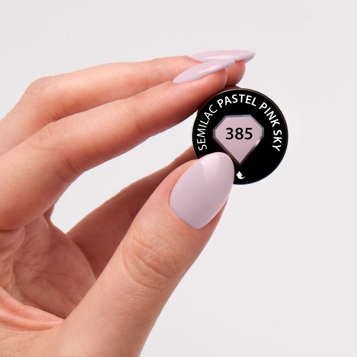 385 Semilac Pastel Pink Sky 7 ml