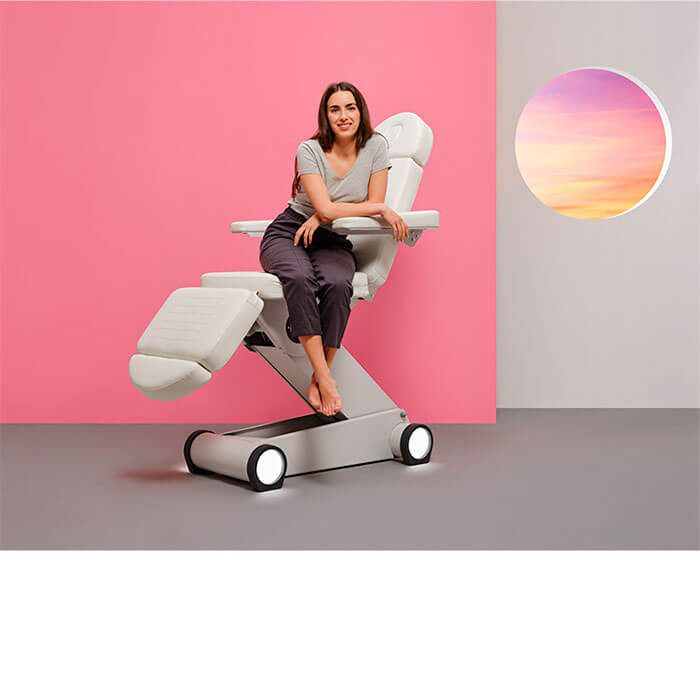 Sillón de estética B-LIGHT (4 motores)