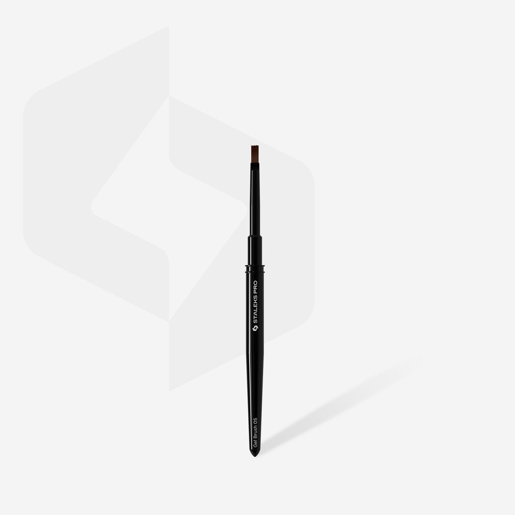 Pincel  recto para gel anchura 5 mm/longitud 8,5 mm