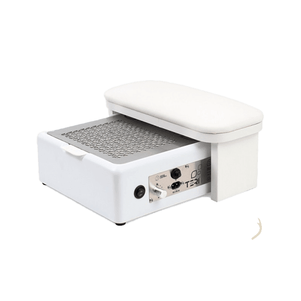 Apoyabrazos Amatix patas de madera blanco