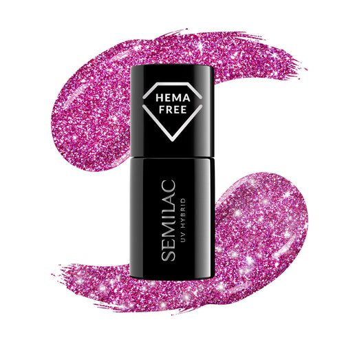 462 Semilac Pink Bubbles 7ml