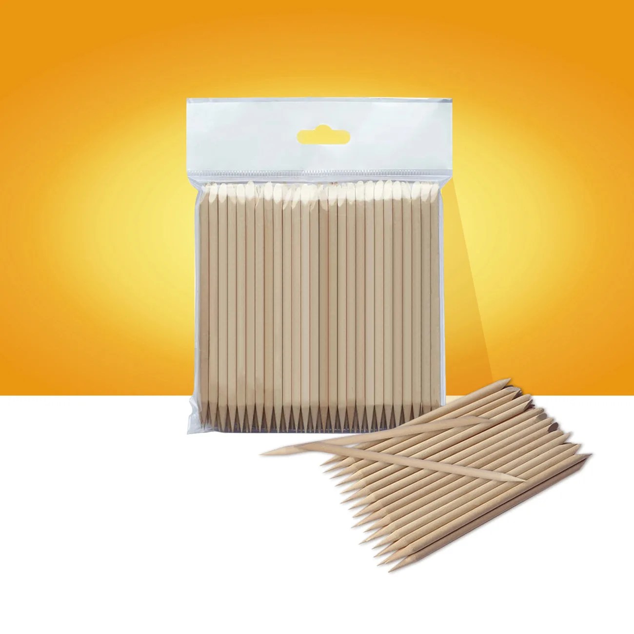 Palitos de naranjo 110 mm - 100 uds