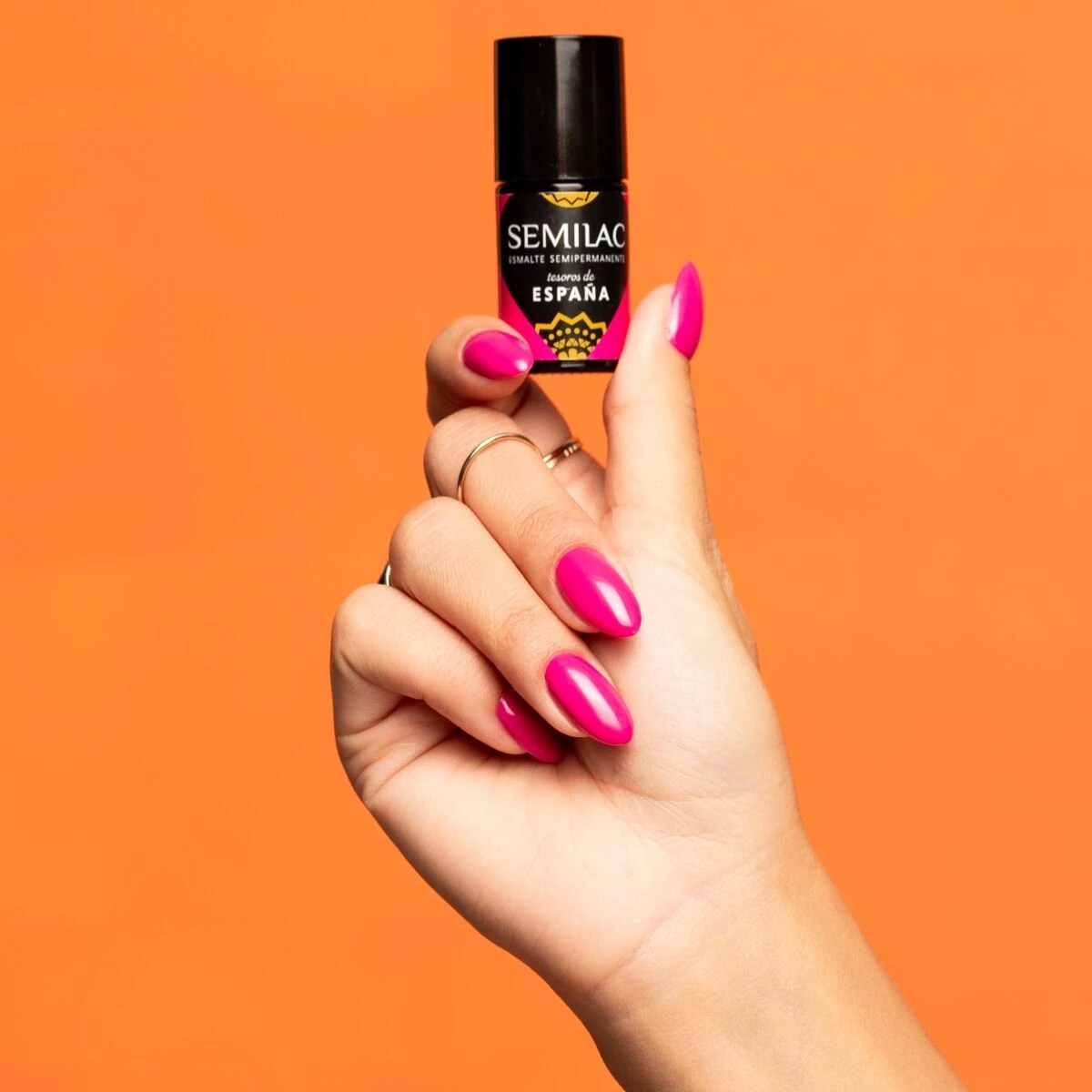 Esmalte Semipermanente Semilac 479 Pasión Fucsia 7 ml