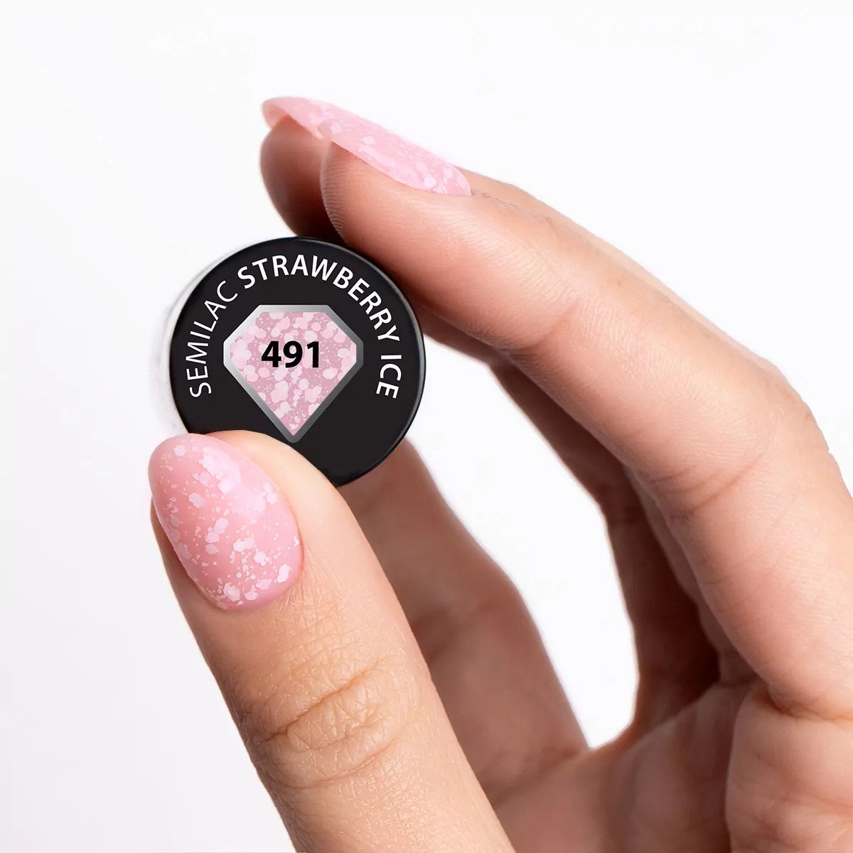 491 Semilac Strawberry Ice 7 ml