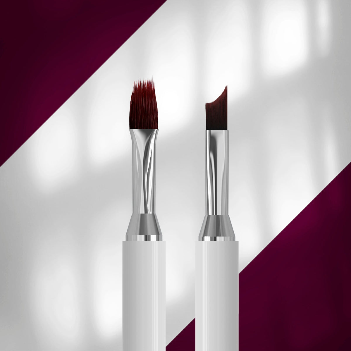 Pincel Doble STALEKS EXCLUSIVE 07/12 para Degradado y Nail Art