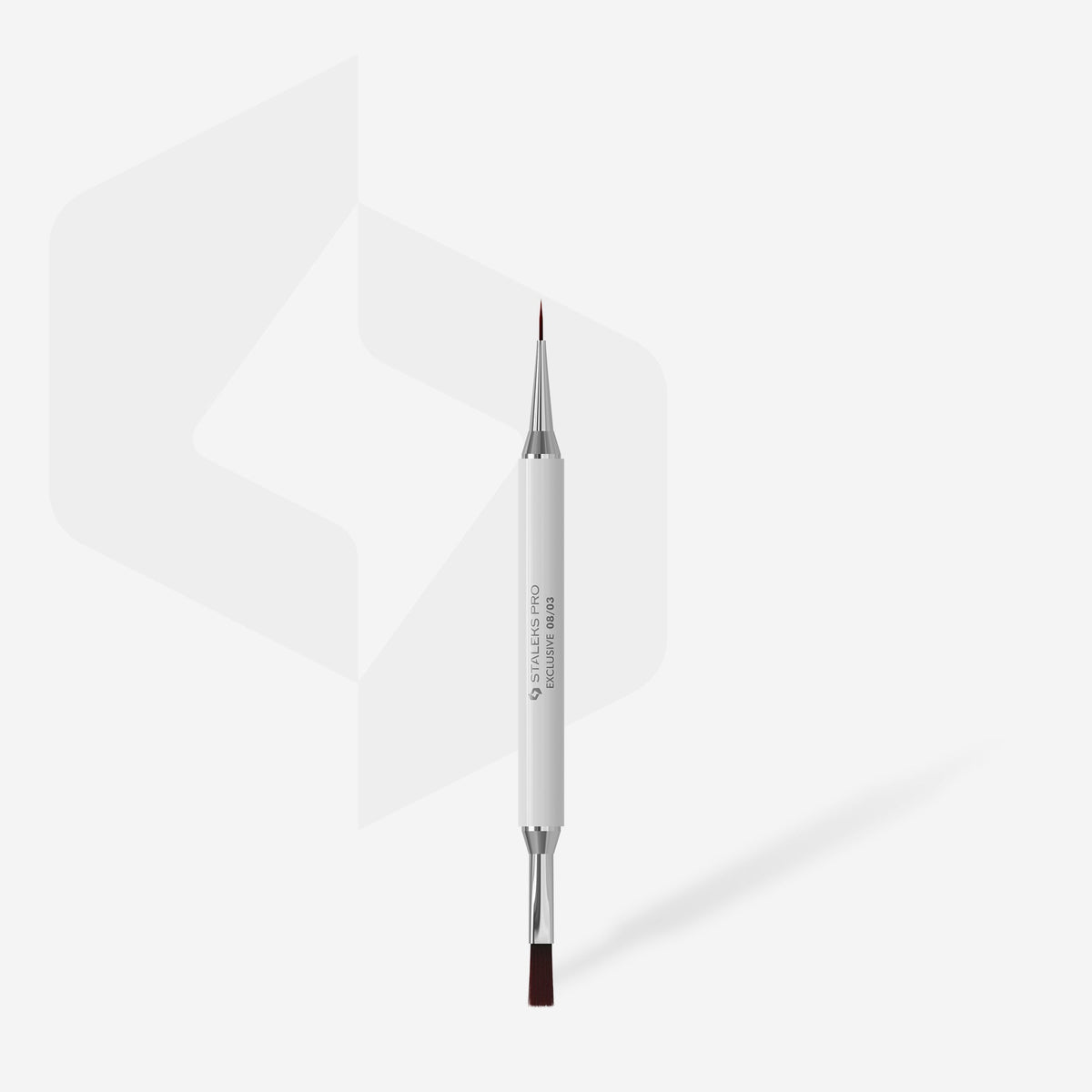Pincel Doble STALEKS EXCLUSIVE 08/03 para Gel + Liner