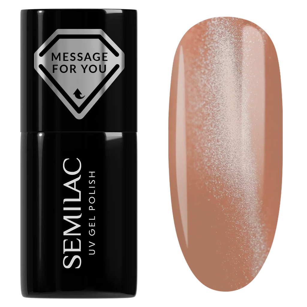 733 Creamy Praline Gloss Semilac 7 ml