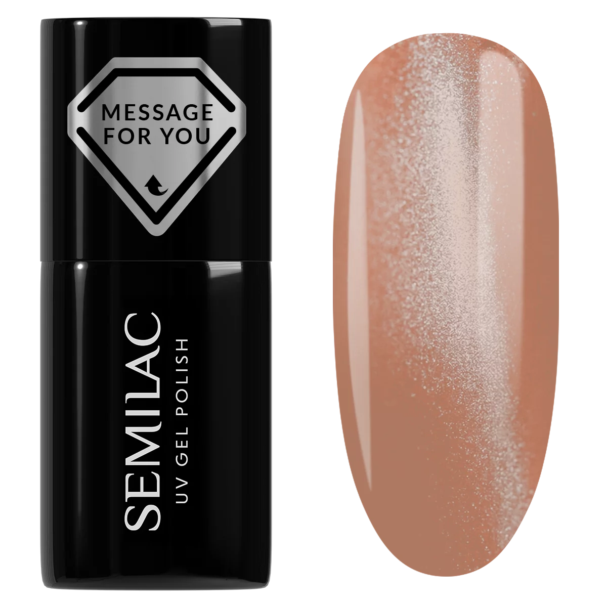 733 Creamy Praline Gloss Semilac 7 ml