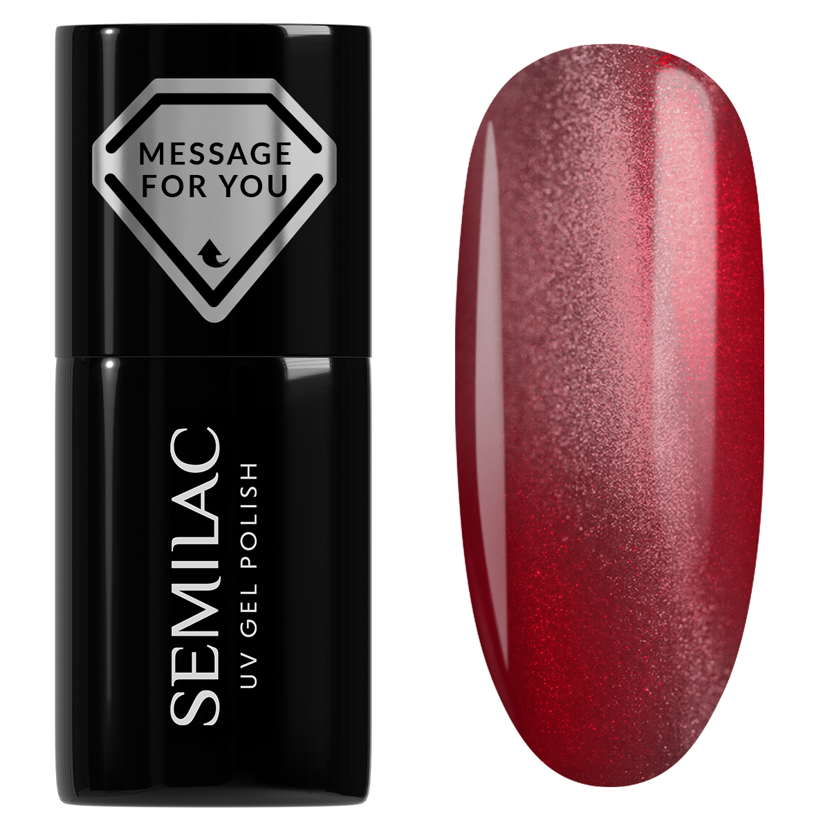 736 Crimson Jelly Gloss Semilac 7 ml