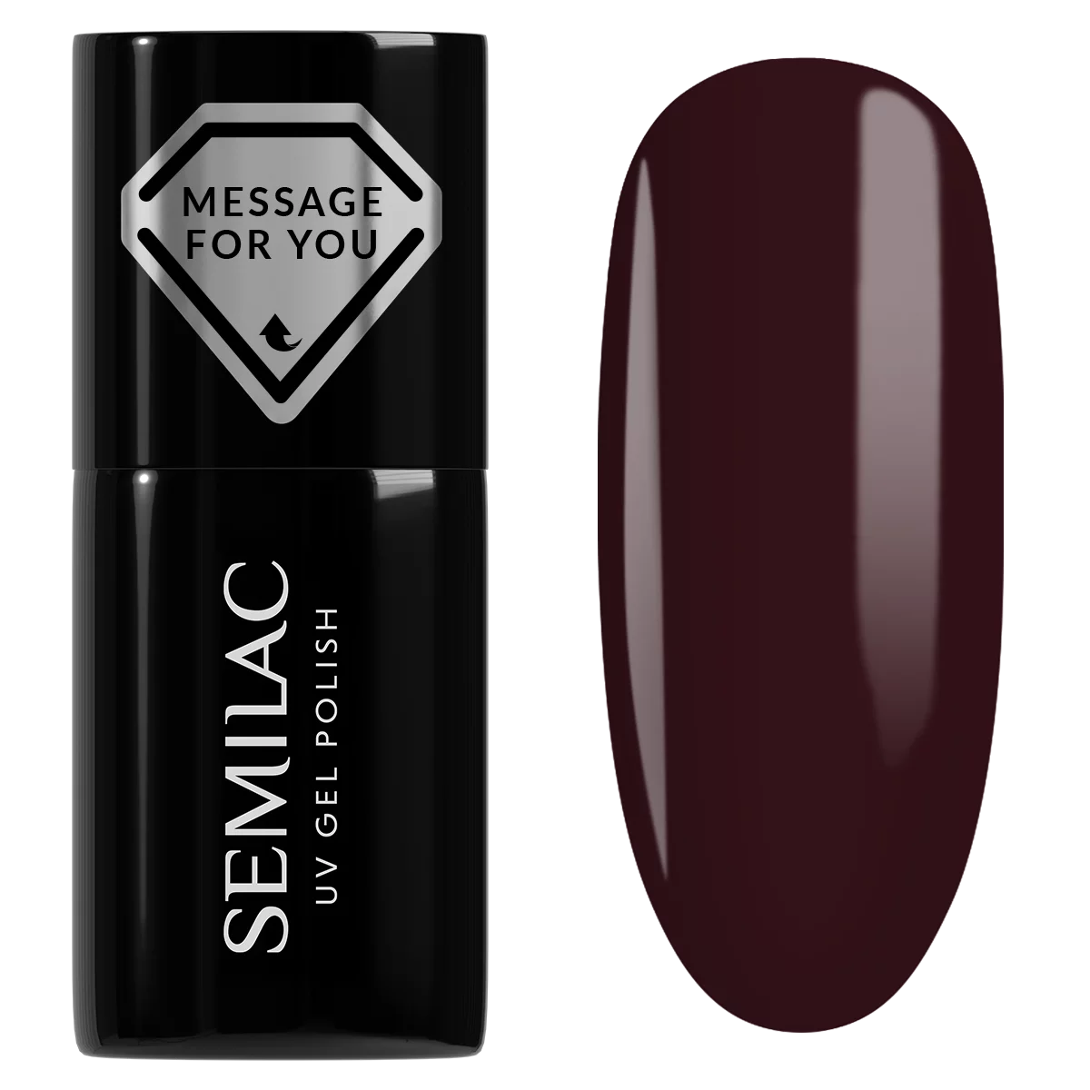740 Deep Plum Semilac 7ml