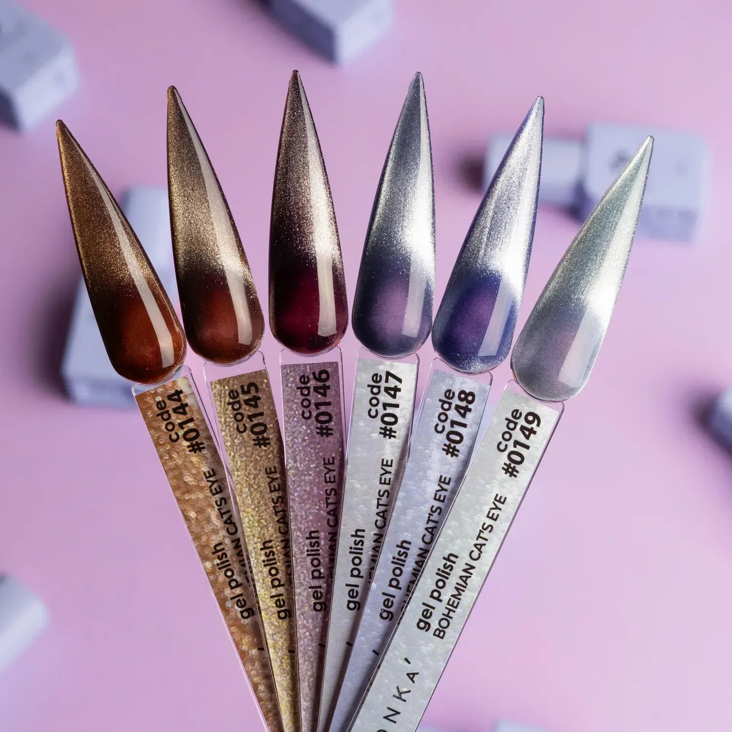 COLOR GEL POLISH 12 ml Cat Eye #0148/0015