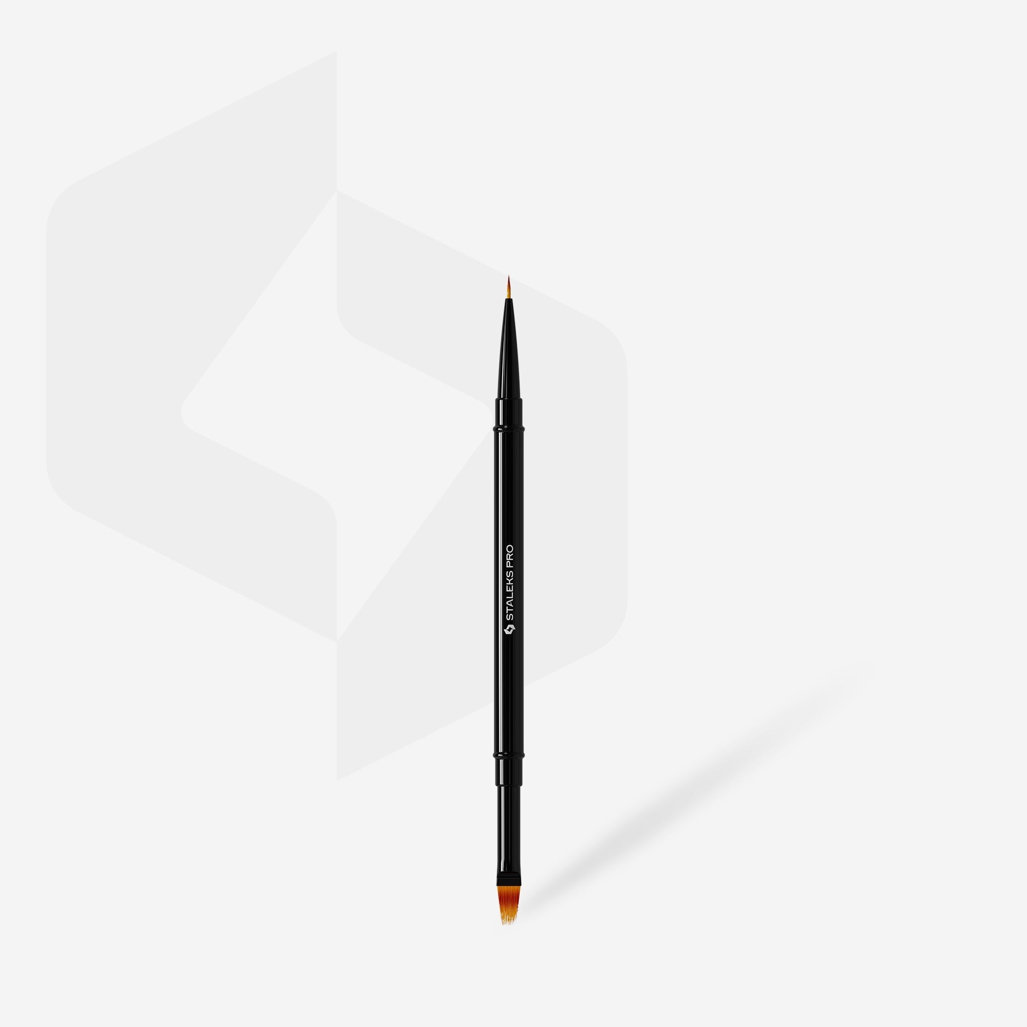 Pincel doble, delineador de 7 mm y para degradado de 11 mm