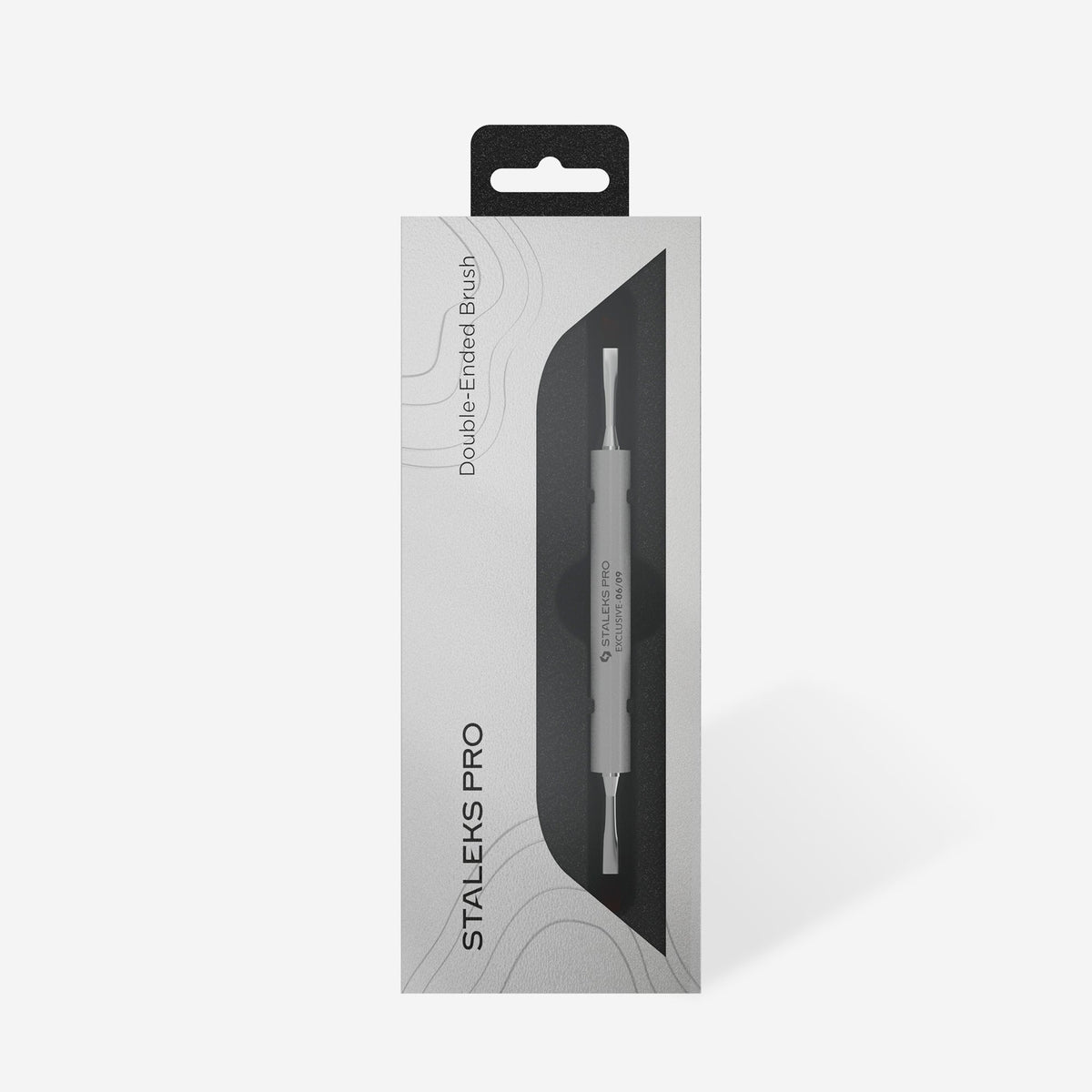 Pincel Doble para Gel STALEKS EXCLUSIVE 06/09 – 11 y 9 mm