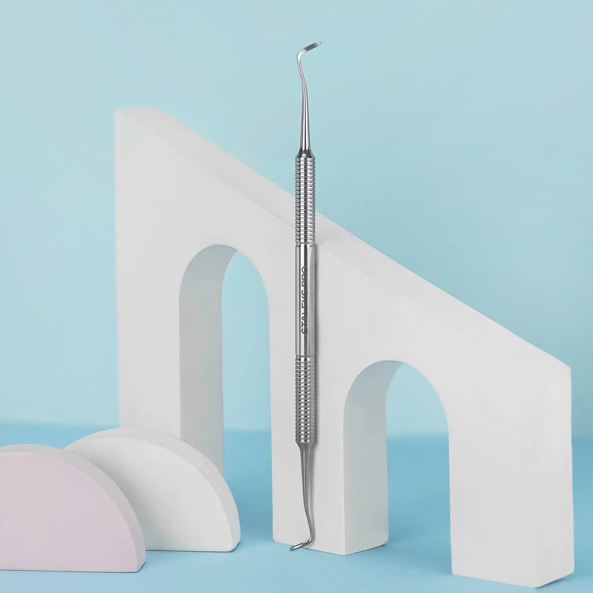 Herramienta de pedicura PODO 10 TIPO 1 (cureta de doble punta)