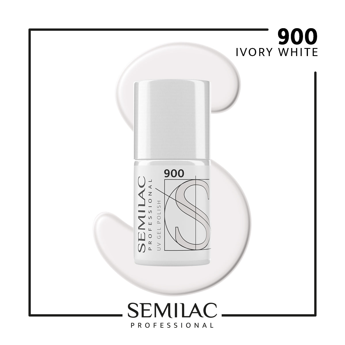 900 Semilac Professional Ivory White 7ml
