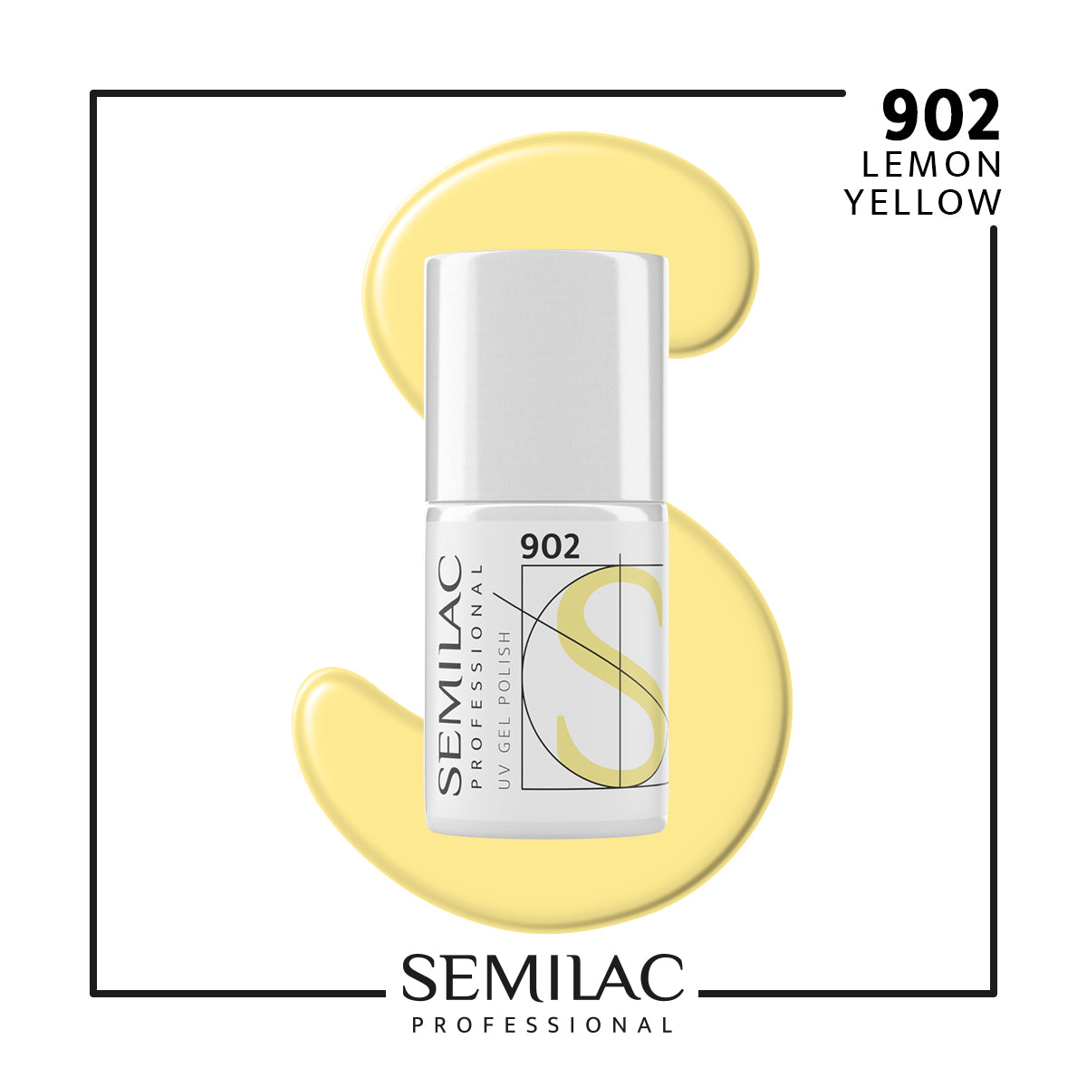 902 Semilac Professional Lemon Yellow 7ml
