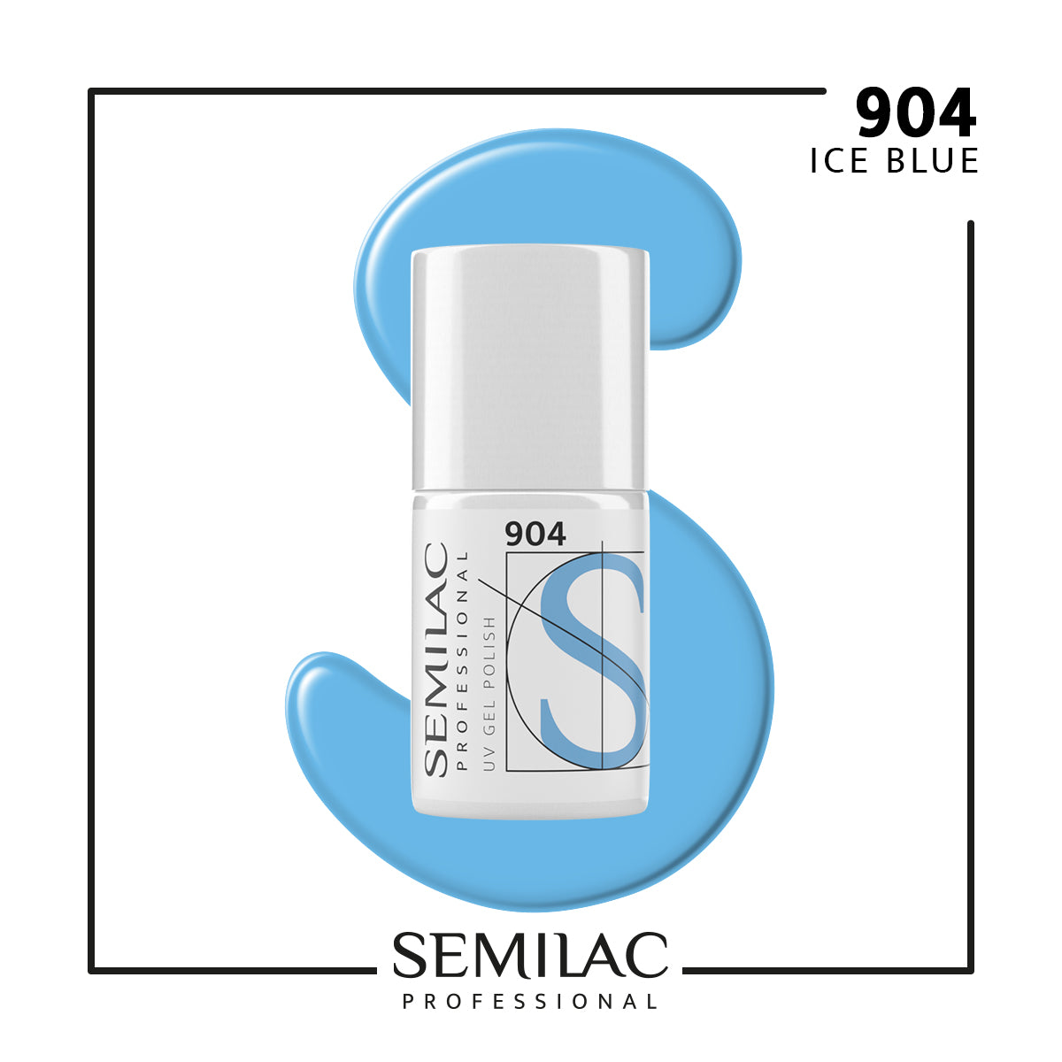 904 Semilac Professional Ice Blue 7ml