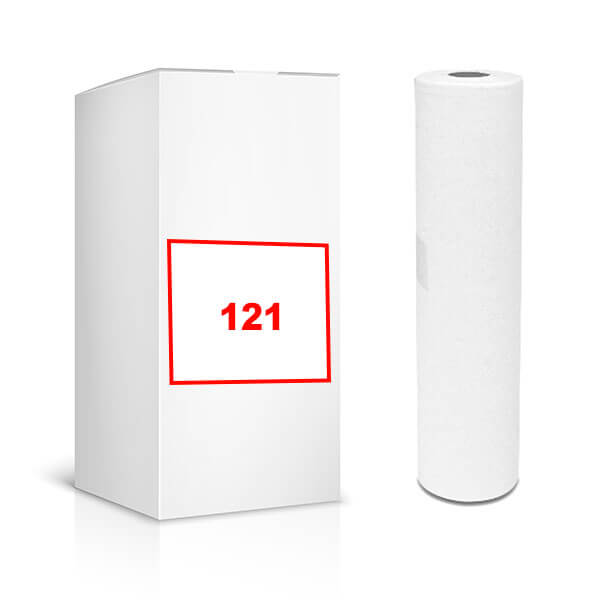 Caja 6 Rollos Camilla Polipropileno Blanco 80mts - Ref.121