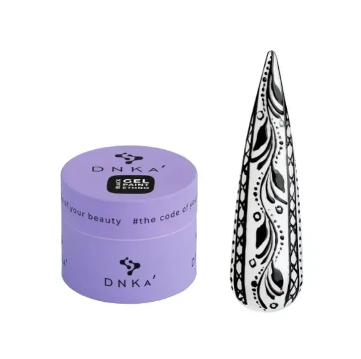 DNKa Gel Paint Ethno Black, 5ml