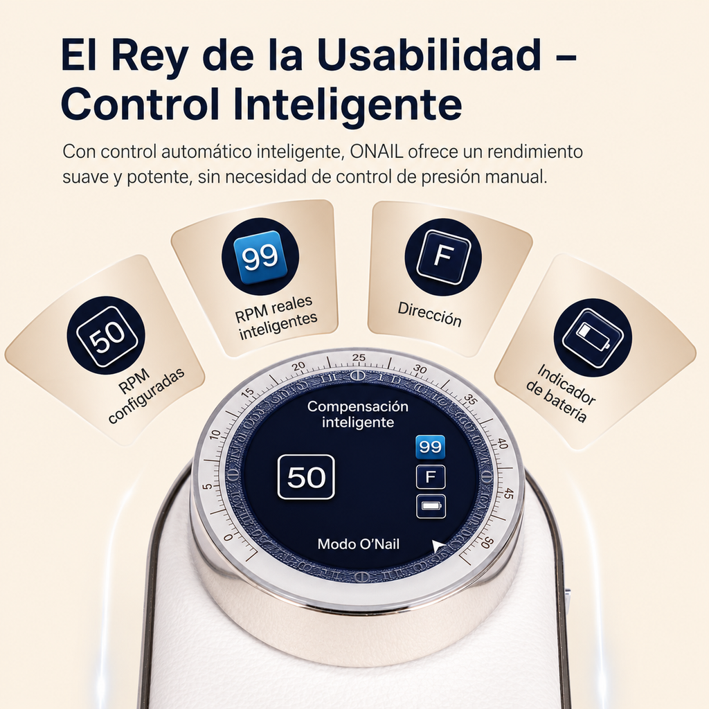 MICROMOTOR O´NAIL 50.000 RPM con IA