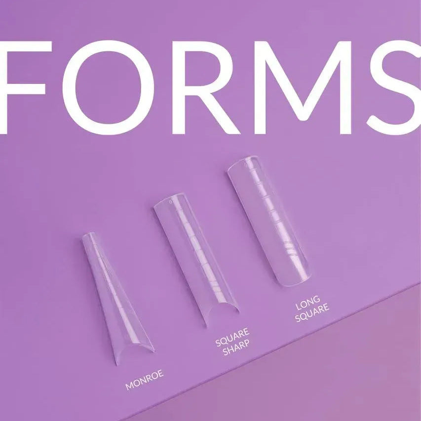 DNKa' Top Nail Forms Square Sharp, 120pcs
