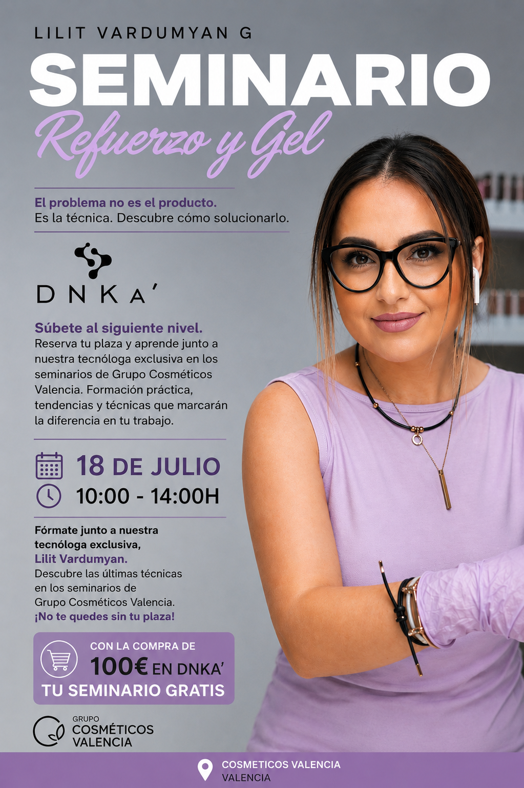 Seminario Refuerzo y Gel💅 18 JULIO
