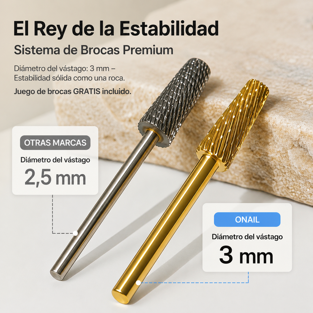 MICROMOTOR O´NAIL 50.000 RPM con IA
