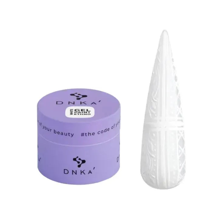 DNKa Gel Paint Ethno White, 5ml