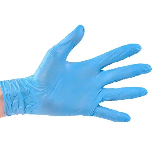 Guantes de nitrilo sin polvo 4gr 100 unidades