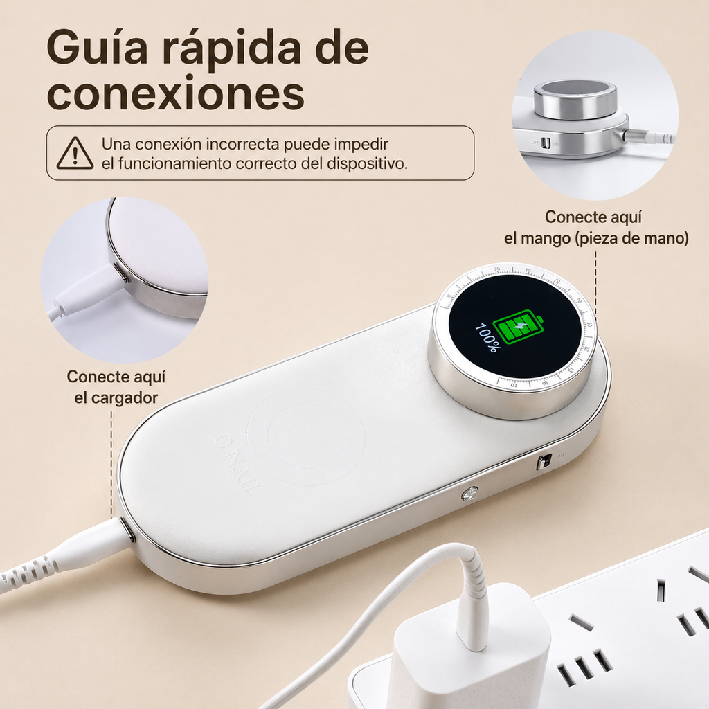 MICROMOTOR O´NAIL 50.000 RPM con IA