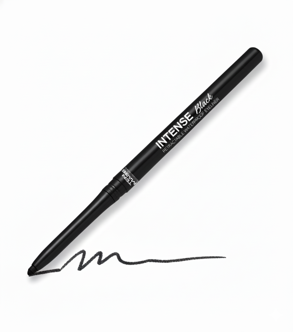 Intense Black - Lápiz de ojos retráctil