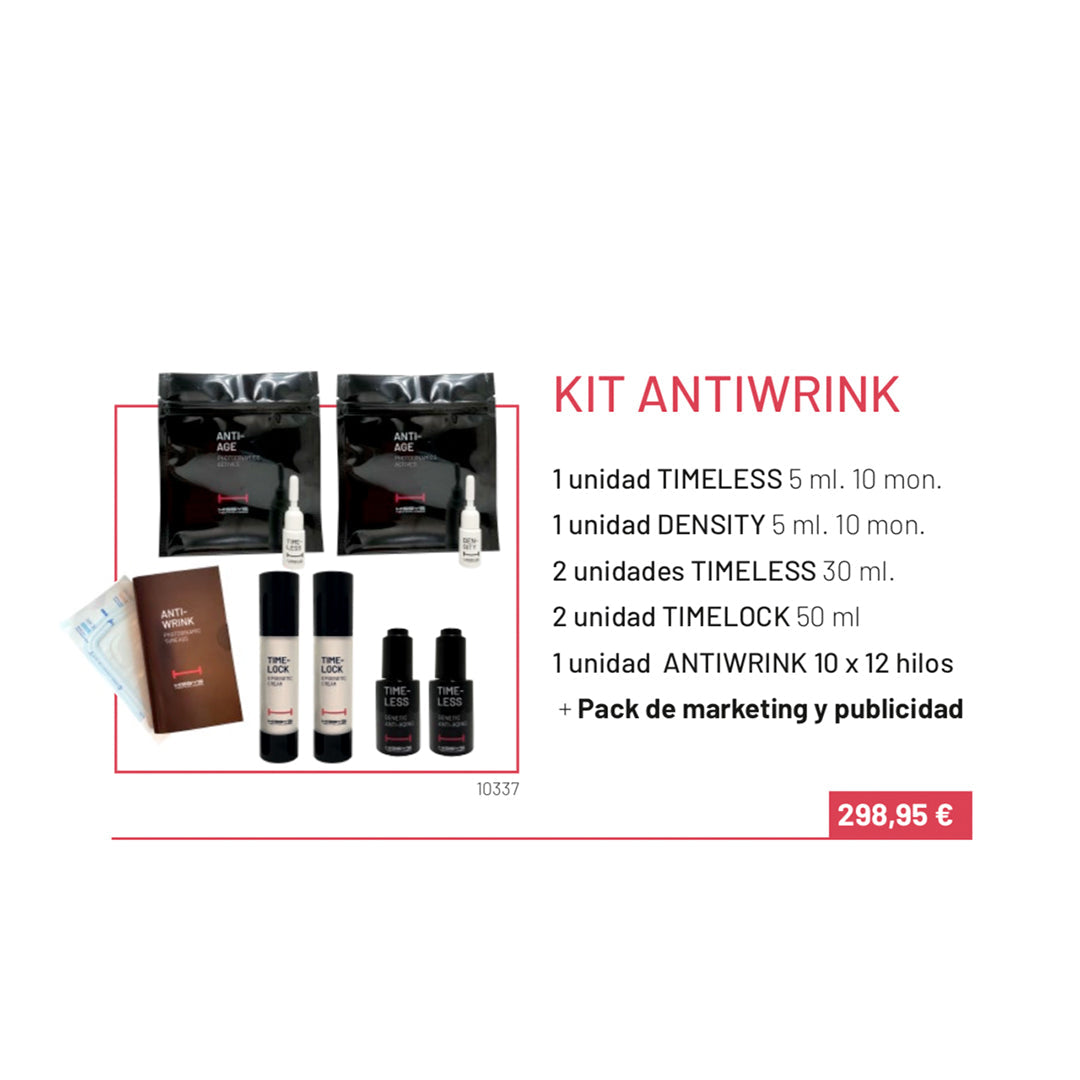 Kit Anti-Wrink - Hilos Relleno Hissys Technologies